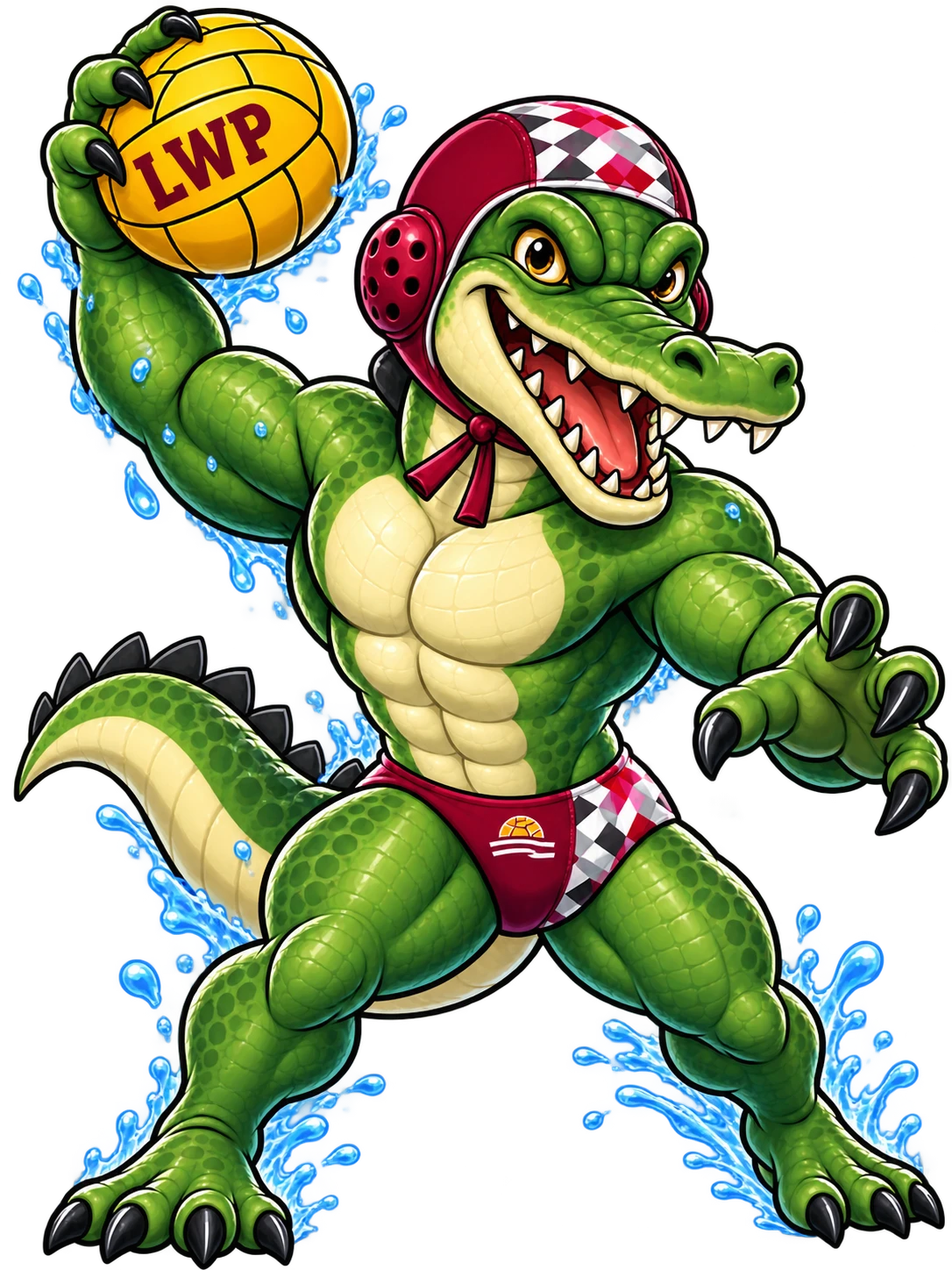 Mascota del Club Waterpolo Lautada