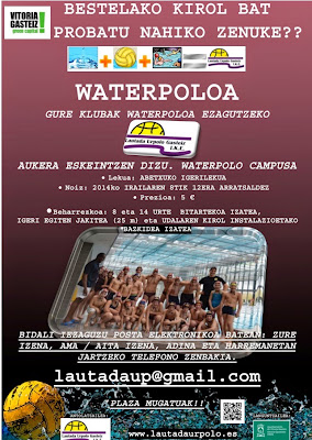 4º CAMPUS DE WATERPOLO - ABETXUKO DEL 8 AL12 SEPTIEMBRE