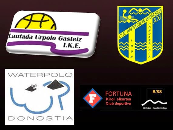 1er TORNEO WATERPOLO SENIOR MASCULINO VITORIA-GASTEIZ — cartel