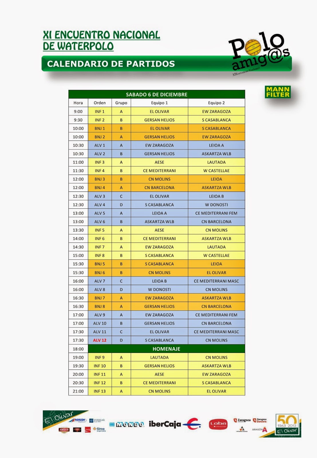 LAUTADA INFANTIL MIXTO PARTICIPA EN POLO AMIGOS 2014