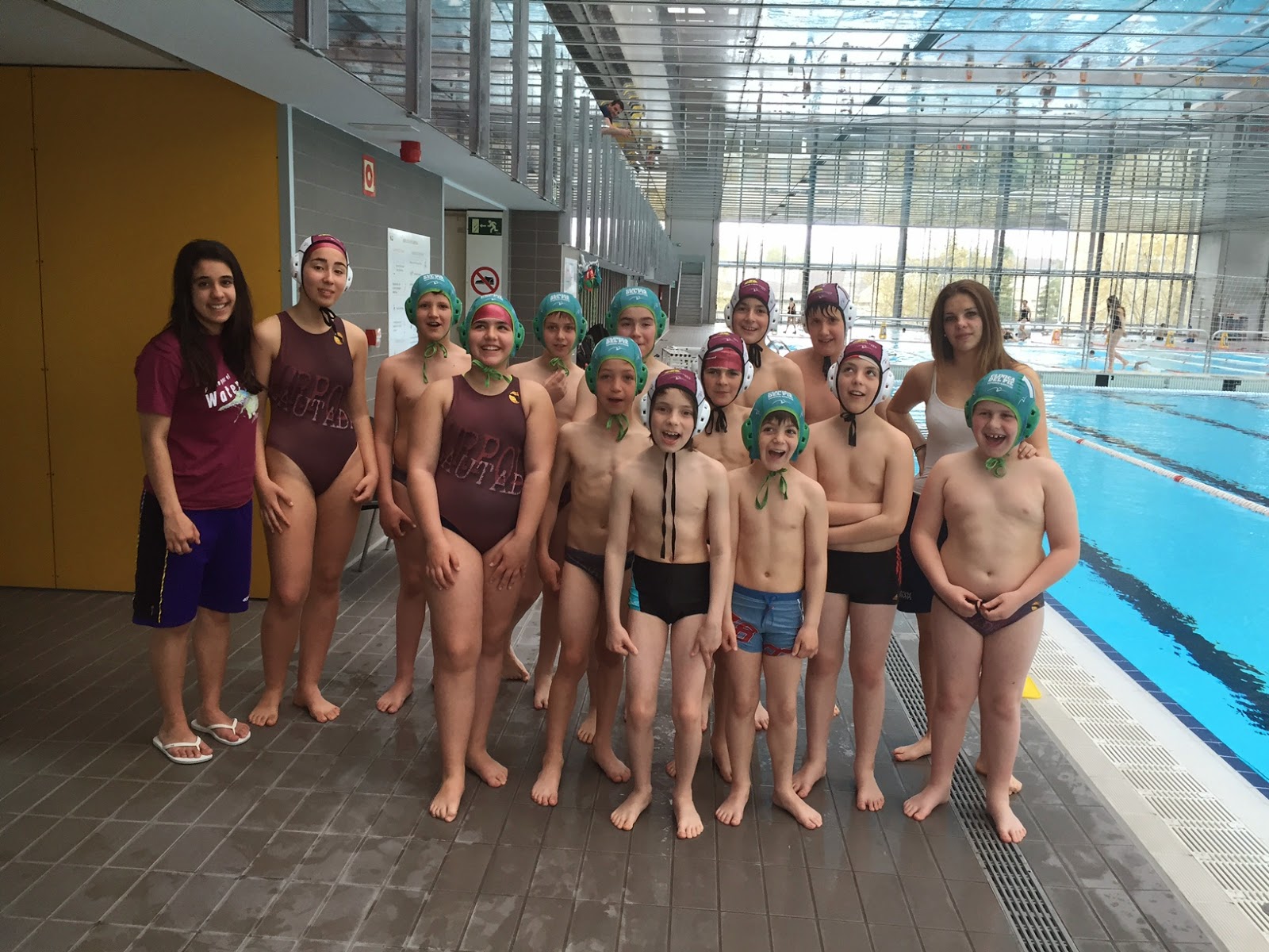 GRAN PRIMERA JORNADA DE LA LIGA ALAVESA DE WATERPOLO — cartel