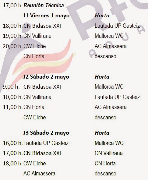 EL EQUIPO SENIOR FEMENINO de LAUTADA YA CONOCE SUS RIVALES EN SU PARTICIPACIÓN EN LA 2ª DIVISIÓN ESPAÑOLA — cartel