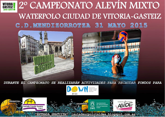 2º CAMPEONATO WATERPOLO ALEVIN CIUDAD DE VITORIA-GASTEIZ — cartel