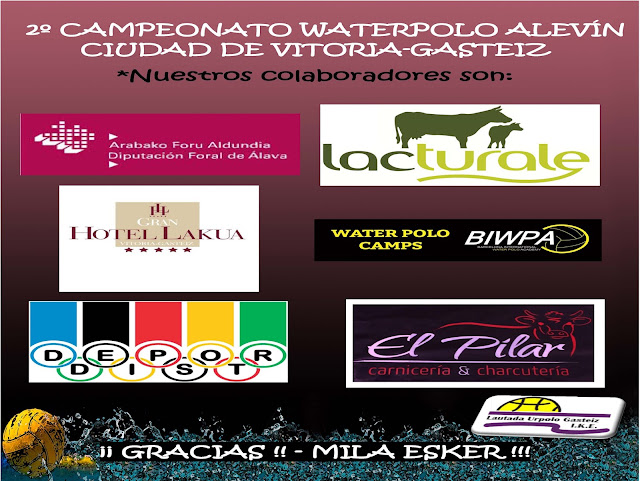 2º CAMPEONATO WATERPOLO ALEVIN CIUDAD DE VITORIA-GASTEIZ