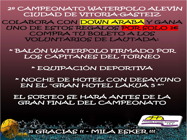 2º CAMPEONATO WATERPOLO ALEVIN CIUDAD DE VITORIA-GASTEIZ