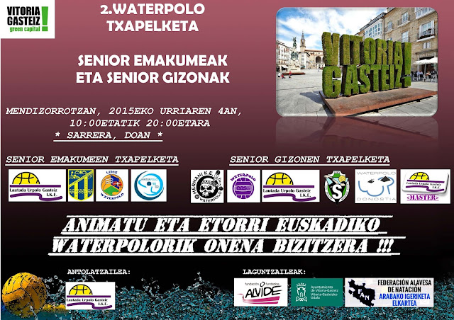 CAMPEONATOS CIUDAD DE VITORIA-GASTEIZ SENIOR MASCULINO y SENIOR FEMENINO - MENDIZORROTZA 4 DE OCTUBRE — cartel