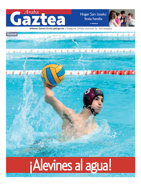 EL WATERPOLO BASE EN ARABA GAZTEA - DIARIO NOTICIAS DE ALAVA — cartel