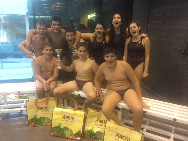 ESPECTACULAR DOMINGO DE WATERPOLO INFANTIL Y CADETE EN EL 2ª CAMPEONATO CIUDAD DE VITORIA-GASTEIZ — cartel