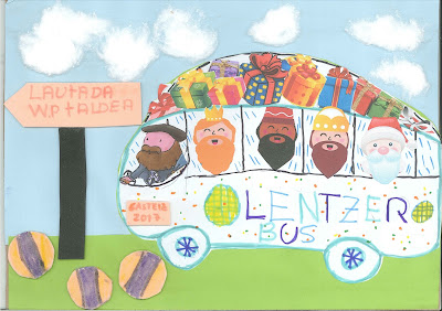 GANADORES DEL CONCURSO DE DIBUJO LAUTADA EN NAVIDAD 2016