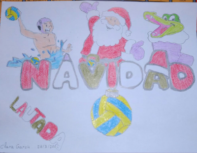 GANADORES DEL CONCURSO DE DIBUJO LAUTADA EN NAVIDAD 2016