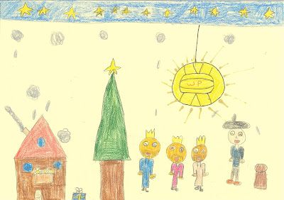 GANADORES DEL CONCURSO DE DIBUJO LAUTADA EN NAVIDAD 2016