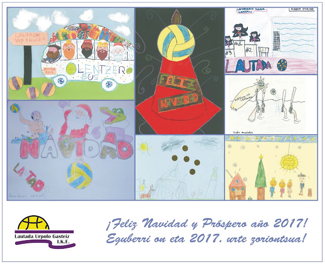 NAVIDAD 2016 - LAUTADA WATERPOLO — cartel