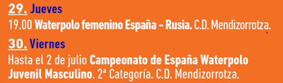JUNIO 2017: WATERPOLO Y MUCHO MÁS EN VITORIA-GASTEIZ 2017 — cartel