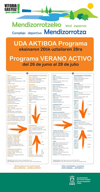 WATERPOLO EN EL "VERANO ACTIVO" DE MENDIZORROTZA — cartel
