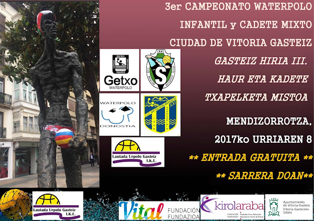 LLEGAN LOS TORNEOS DE PRE-TEMPORADA CIUDAD DE VITORIA-GASTEIZ A MENDIZORROTZA — cartel