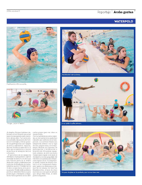 DIVERSIÓN Y GRAN AMBIENTE EN NUESTRO CAMPUS DE WATERPOLO EN NAVIDAD