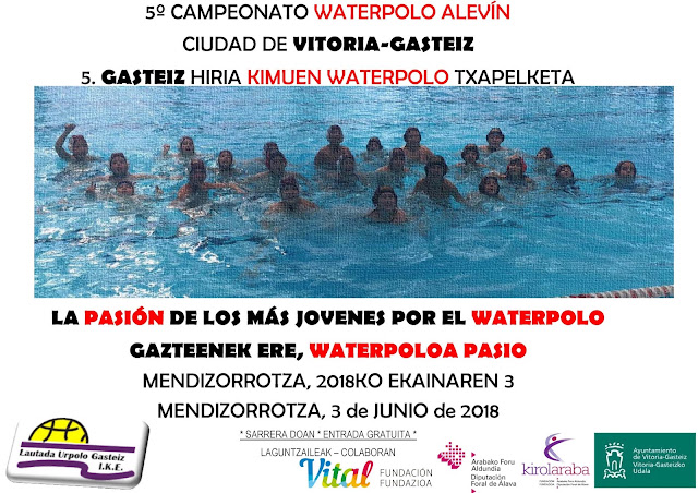 5º Campeonato de Waterpolo Alevín Ciudad de Vitoria Gasteiz - 3 Junio