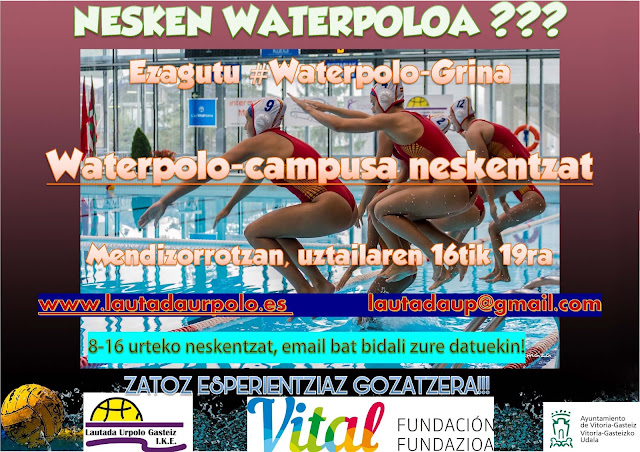 Campus de Waterpolo Femenino - Ven a conocer la #PasionporelWaterpolo