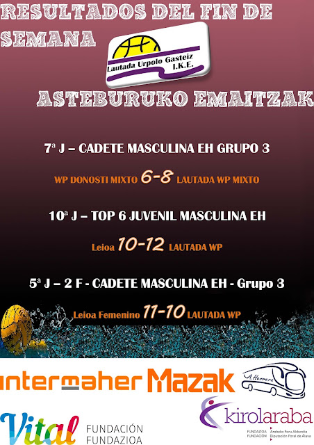 RESUMEN PARTIDOS DEL FIN DE SEMANA DEL 12 y 13 DE MAYO DE 2018 — cartel
