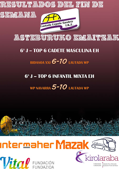 RESUMEN PARTIDOS DEL FIN DE SEMANA DEL 5 y 6 DE MAYO DE 2018 — cartel