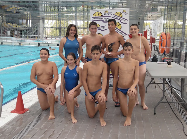 RESUMEN TORNEO WATERPOLO INFANTIL Y CADETE MIXTO CIUDAD DE VITORIA-GASTEIZ 2018