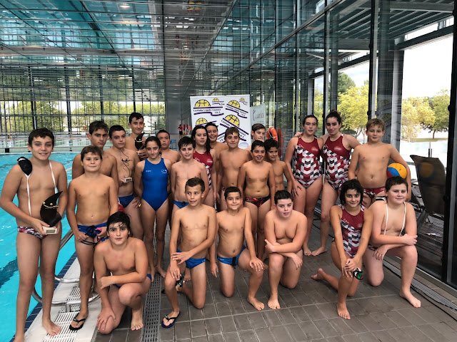 RESUMEN TORNEO WATERPOLO INFANTIL Y CADETE MIXTO CIUDAD DE VITORIA-GASTEIZ 2018