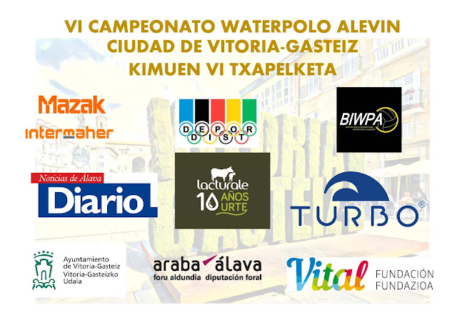 VI CAMPEONATO DE WATERPOLO ALEVIN CIUDAD DE VITORIA-GASTEIZ AL DETALLE