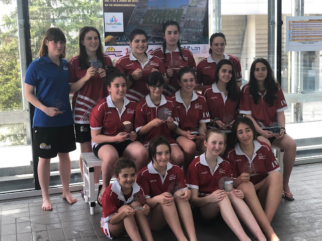 PREMIO PASIÓN POR EL WATERPOLO 2019 AL EQUIPO SENIOR FEMENINO DE LAUTADA — cartel