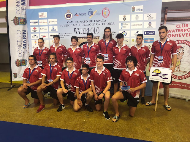 EL JUVENIL MASCULINO EN EL CAMPEONATO DE ESPAÑA EN MARÍN