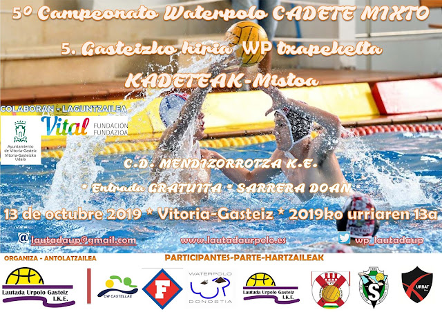 LLEGAN LOS CAMPEONATOS CIUDAD DE VITORIA GASTEIZ 2019