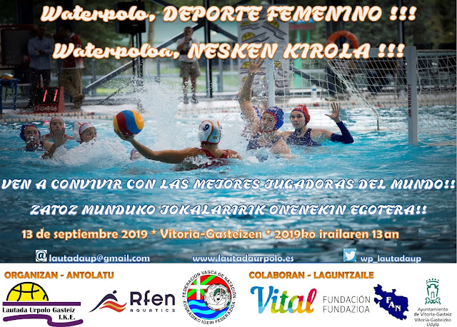 WATERPOLO, DEPORTE FEMENINO — cartel