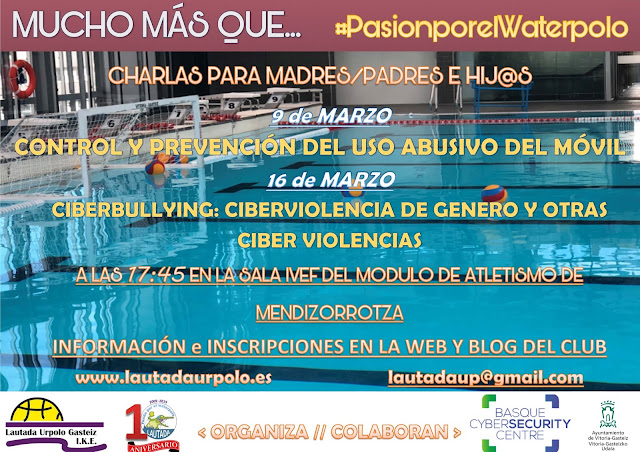 CHARLAS SOBRE CIBERSEGURIDAD - LAUTADA MUCHO MÁS QUE #PASIONPORELWATEREPOLO