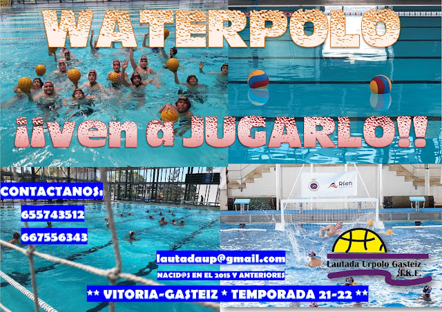 WATERPOLO, EL DEPORTE QUE TIENES QUE JUGAR!!!!!! — cartel
