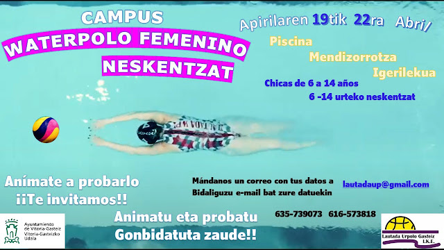 VEN A NUESTROS CAMPUS DE PASCUA - DEL 19 al 22 ABRIL - NO TE LOS PIERDAS
