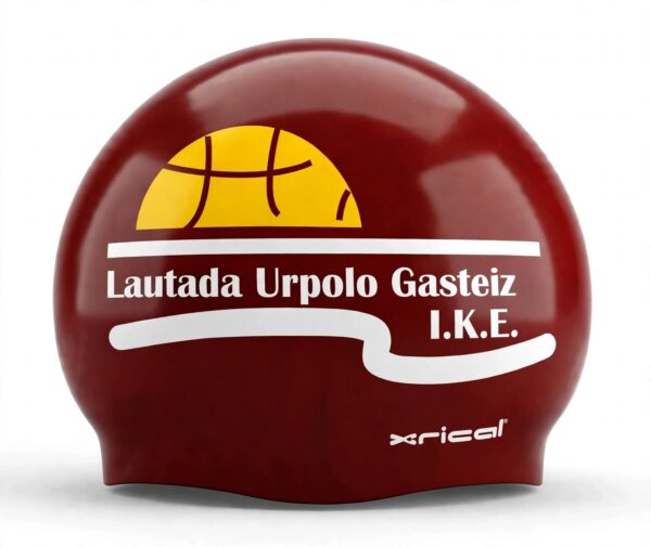 Gorro de agua granate