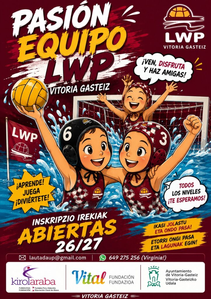 Cartel de inscripciones abiertas de Lautada para la temporada 2026-2027