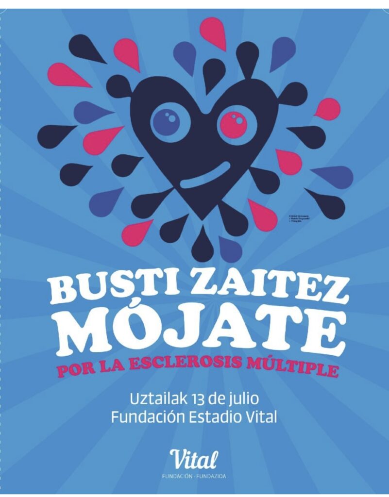 Cartel de una marcha solidaria difundida por Lautada