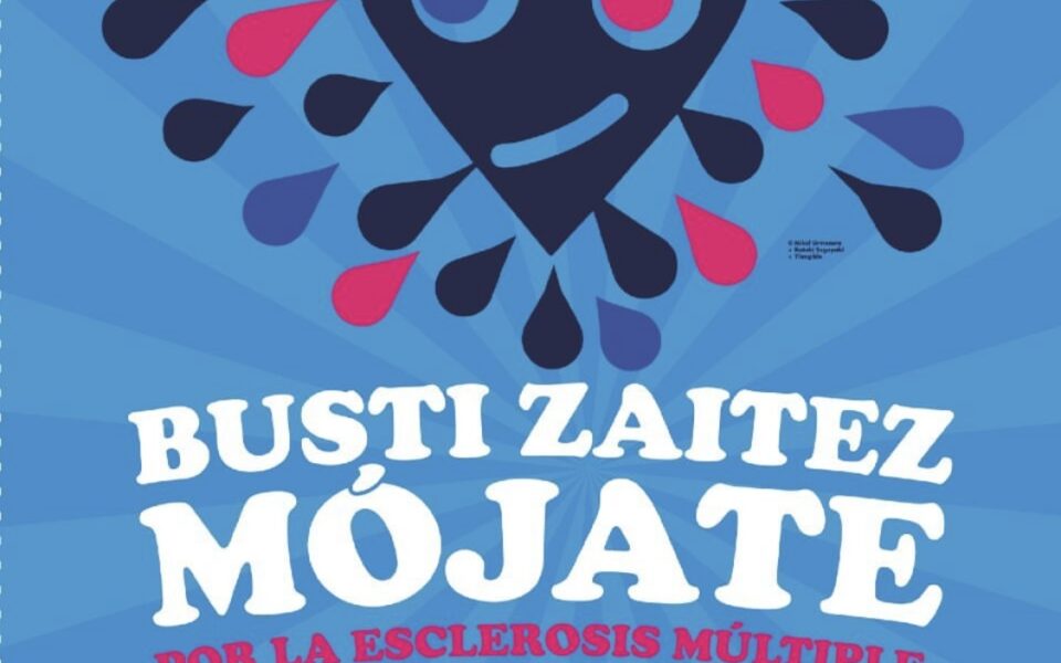 Cartel de una marcha solidaria difundida por Lautada