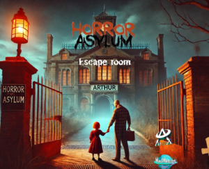 Logotipo de Horror Asylum escape room